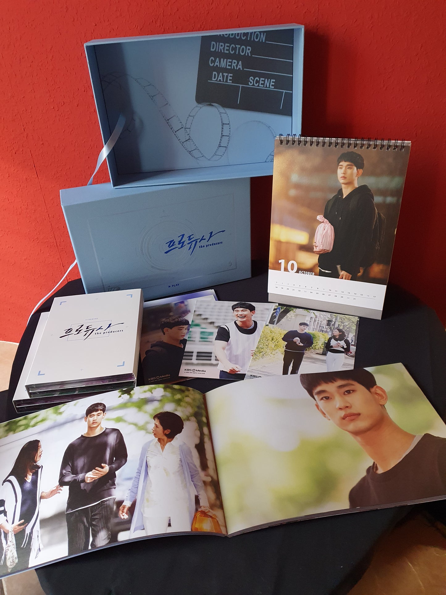 The Producer Limited Edition Korean Series DVD Box Set Photocards + Photobook Cha Tae-Hyun Gong Hyo Jin Kim Soo Hyun IU