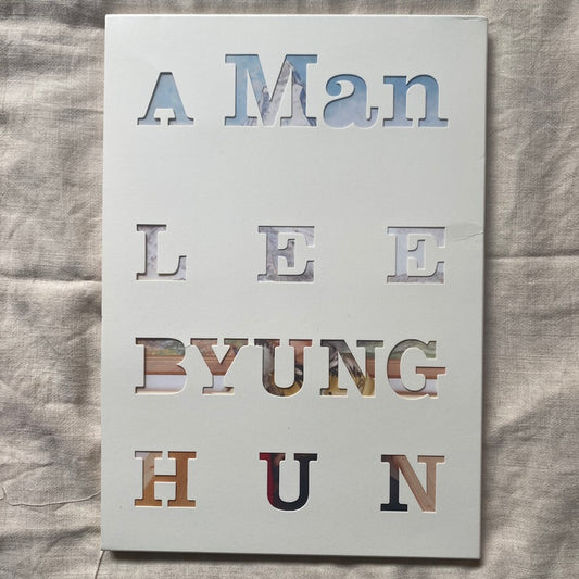 A Man Travel in Swiss Lee Byung Hun Photobook Autographed