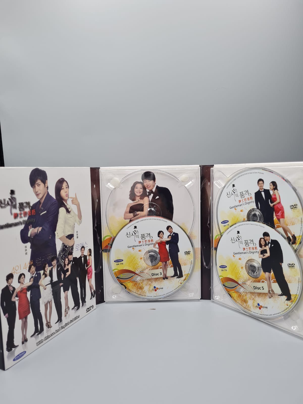 A Gentleman's Dignity Korean Series DVD English/Chinese Subtitle Multi Audio Korean/Mandarin Jang Dong Gun Kim Ha Neul